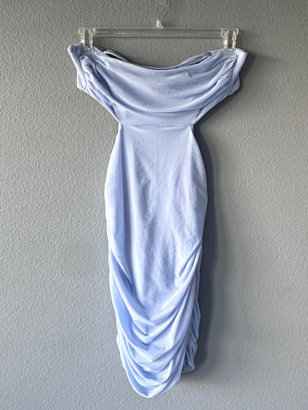 Shareen Strapless Ruched Bodycon Mini Dress